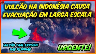 EVACUAÇÃO EM MASSA na Indonésia VULCÃO IBU que pode criar a maior erupção da história [upl. by Kirtley]