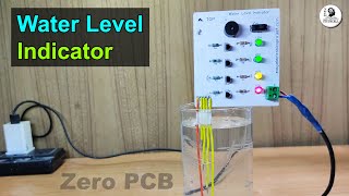 Simple Water Level Indicator with Buzzer [upl. by Blackburn]