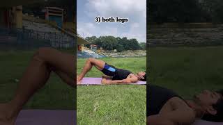 3 hamstring exercises 🏃‍♂️😊❤️hamstrings exercise [upl. by Fesoy106]