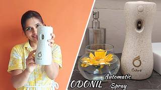 Odonil Automatic Spray Air Freshener Review amp Demo  Odonil Exotic Automatic Spray Review  Odonil [upl. by Asetal]