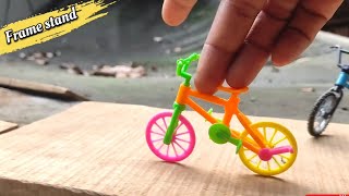 Finger biking 21  Frame stand on BMX finger bike  Easy finger bike tricks appuzrocky [upl. by Currie518]