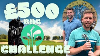 £500 GOLF CLUBS 4 CASH CHALLENGE [upl. by Garap]