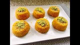 Stuffed Ktayef with almonds  Ktayefktaif farci aux amandes  قطايف محشي باللوز [upl. by Htur]