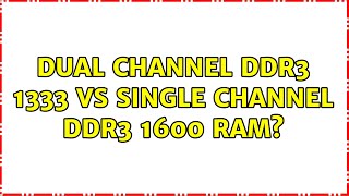 8GB vs 16GB RAM Dual channel vs Dual channel Windows boot time comparison [upl. by Andrel]