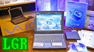 ¥220000 Japanese Laptop from 1999 Unboxing a Sony Vaio PCG777BP [upl. by Eindys]