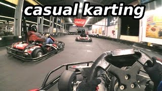 Casual GoKarting  POV in 25K 60FPS [upl. by Annelak]