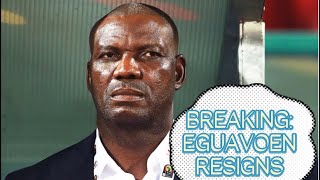 BREAKING Super Eagles Coach Austin Eguavoen Has Resigned 2022worldcup [upl. by Perreault]