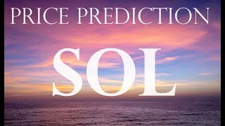 SOL price prediction [upl. by Rakia]