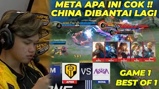 GGNT TEAM CHINA PERJALANAN KALIAN SAMPAI DISINI  GAME 1 BREN VS NOVA [upl. by Roswald]