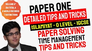 How To Attempt Islamiyat Paper 1  O Level 2058 and 0493  Best Tips By Sir Hunain Zia [upl. by Von]