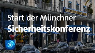 Brexit und NatoRusslandKonflikt Münchner Sicherheitskonferenz startet [upl. by Rockefeller]