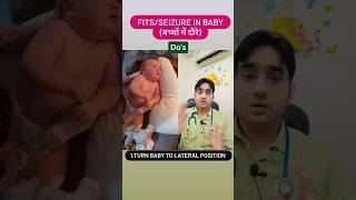 FitsSeizureदौरे in babies Donts and Dos Dr Md Noor Alam Khan shorts [upl. by Favianus]