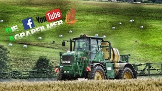 John Deere 5430i beim Weizen spritzen  Die Agrarfilmer HD [upl. by Calva144]