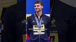 Léon Marchand  la légende française de la natation sports [upl. by Tris888]