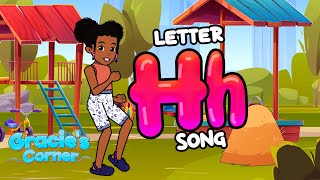 Letter H Song  Letter Recognition  Phonics with Gracie’s Corner  Kids Songs  Nursery Rhymes [upl. by Elisa389]