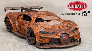 Abandoned BUGATTI Vision GT Full Restoration [upl. by Leugar]