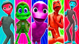 Dance challenge Dame tu cosita VS Patila VS Me Kemaste VS Crazy Frog Color Dance Challenge [upl. by Sreip35]