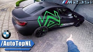 377HP BMW M235i REVIEW POV Test Drive ARMYTRIX EXHAUST by AutoTopNL [upl. by Halfon340]