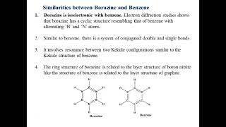 Borazine Preparation structure and properties [upl. by Yaron]