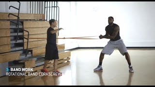 LeBron James  1 hour workout uncut [upl. by Rebna]