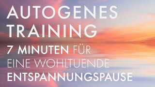 Autogenes Training 🌞 Wärmeübung Wohltuende kleine Entspannungspause I Minddrops APP [upl. by Faun]