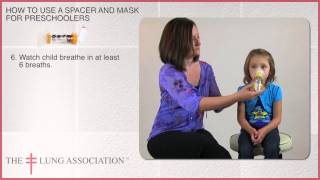 How to to give a preschooler a puffer with a spacer [upl. by Gurney]