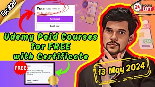 EP 820 How to get Udemy Courses for FREE in 2024  Udemy Coupon Code 2024  Latest Udemy Coupons [upl. by Riay]