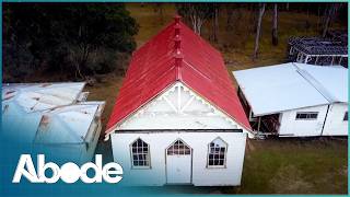 Transforming this 100Year Old Brisbane Hall into a Modern Home  Building Historic Homes  Abode [upl. by Ykciv31]