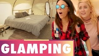 Going Beach Glamping in Malibu Beauty Trippin [upl. by Airekat]