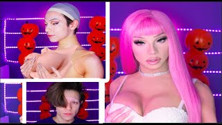 How To  Full Body with boobs  For Drag Queen Boy To Girl Transformation 3 kier [upl. by Neyut]