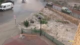 Así baja una de las Ramblas de Totana tras las últimas lluvias  12 Junio 2024 [upl. by Ellissa]