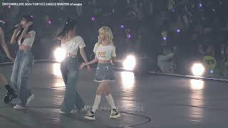 240222 SMTOWN LIVE 2024 SMCU PALACE TOKYO  Ending 빛HOPE  aespa WINTER fancam [upl. by Ecidna]