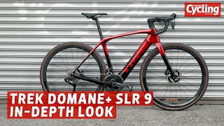 Trek Domane SLR 9 An indepth look at the super eroad bike [upl. by Handal605]