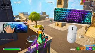 Roccat Vulcan TKL Pro ASMR Chill🤩Satisfying Gameplay Keyboard Fortnite 240 FPS 4K [upl. by Batty407]