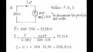 CALCULO DE POTENCIA EN CIRCUITOS MONOFASICOS PARTE 12 [upl. by Saxena281]