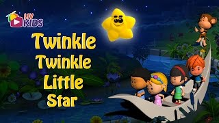 Twinkle Twinkle Little Star with Lyrics  LIV Kids Nursery Rhymes and Songs  HD [upl. by Anavoj47]