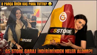 GS STORE GARAJ İNDİRİMİ  HANGİ ÜRÜNLER VARDI  BEN NELER ALDIM  GALATASARAY LİSANSLI ÜRÜNLERİ [upl. by Strickman]