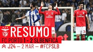 HIGHLIGHTS FC Porto 12 SL Benfica [upl. by Luttrell]