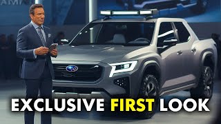 Subaru CEO Our New Small Truck Will Make Ford Maverick Obsolete [upl. by Quitt]