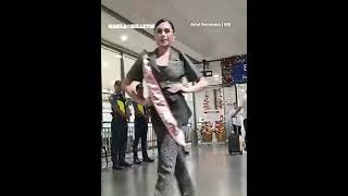 Miss Michelle Arceo departs to Bolivia for Reina Hispanoamericana [upl. by Nylirej329]