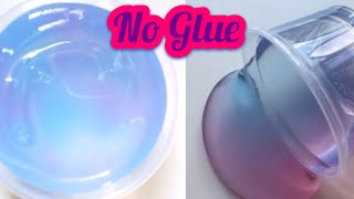 MUST WATCH REAL HOW TO MAKE THE BEST CLEAR SLIME WITHOUT GLUE WITHOUT BORAX EASY SLIME [upl. by Saimerej631]