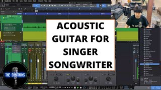 How To Mix Acoustic Guitar For Singer Songwriter GuitarVocal [upl. by Orson]