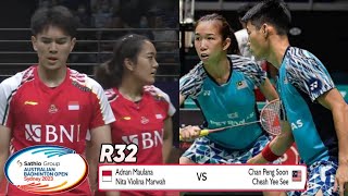 Adnan MaulanaNita Violina Marwah vs Chan Peng SoonCheah Yee See  R32 Australian Open 2023 [upl. by Hildegard203]