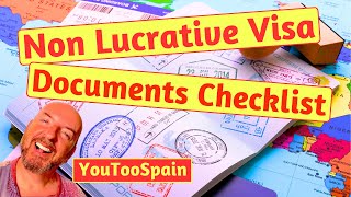 Ten Documents you need for your Spain Non Lucrative Residence Visa [upl. by Henig]