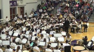 OMS 6th Grade Band  quotStarburst Fanfarequot  David Shaffer [upl. by Malik]