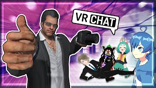 Taking Pictures of VTubers  VRCHAT Funny Moments [upl. by Woll]