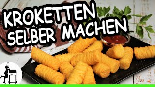 Kroketten selber machen außen kross amp innen cremigfluffig [upl. by Hooge]