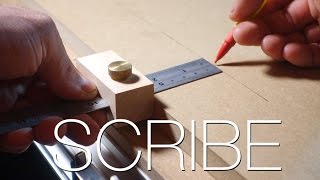 Make a Wood Scribe Marking Tool [upl. by Neiv]