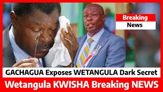 Wetangula KWISHA‼️Gachagua EXPOSES Wetangula in PUBLIC reveals SHARES he got from GOVERNMENT😥 [upl. by Rivkah]