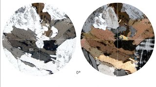 Virtual Microscope Βιοτίτης  Biotite [upl. by Blim]